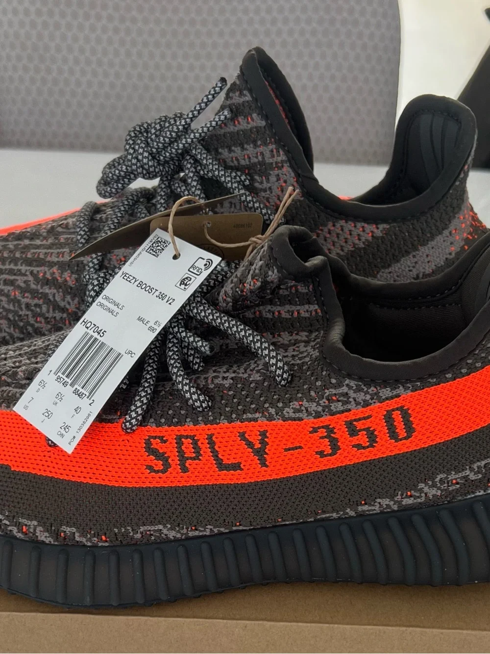 adidas Yeezy Boost 350 V2 Brown with Orange Accent